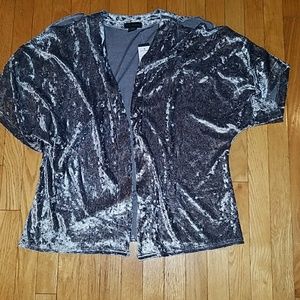 Steve Madden Velvet Colman sleeve topper